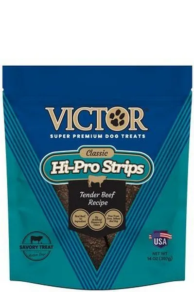 14oz Victor Hi-Pro Strips Tender Beef - Health/First Aid